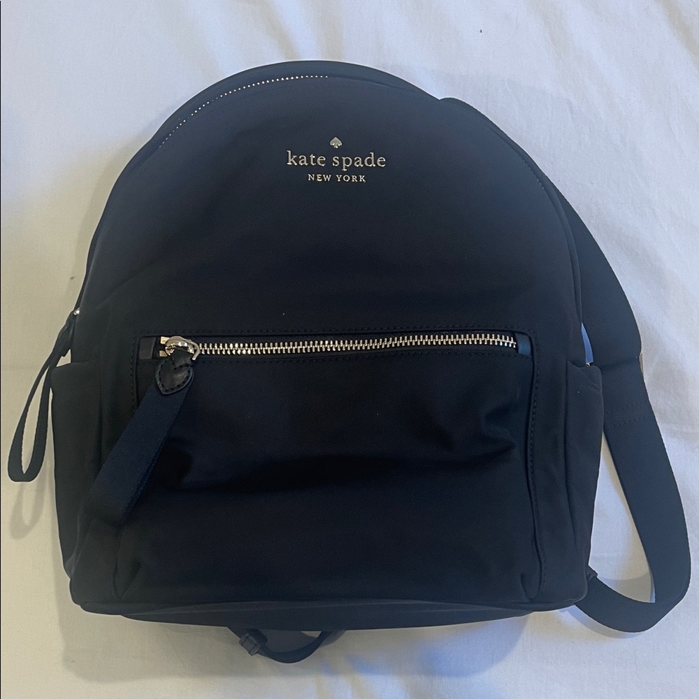 Kate Spade Black Chelsea Nylon Backpack